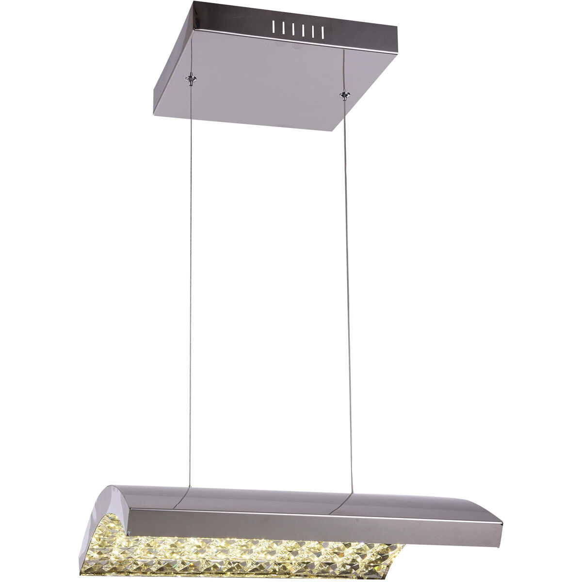 Canada LED 16 inch Chrome Pendant Ceiling Light