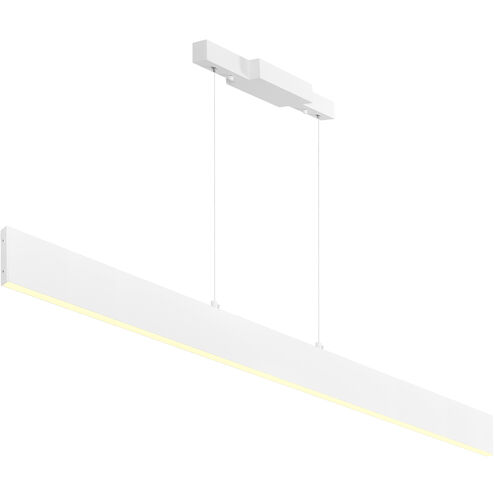 Krista LED 47 inch Satin White Pool Table Light Ceiling Light