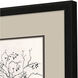Branches in Urn Black and Neutral and Beige and Multi Framed Art