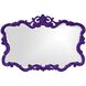 Talida 38 X 27 inch Glossy Royal Purple Wall Mirror