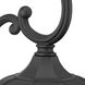 Verdae 1 Light 13 inch Textured Black Outdoor Wall Lantern, Small, Design Series