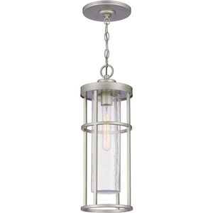 Encompass 1 Light 7 inch Satin Aluminum Outdoor Pendant