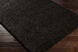 Angora 45 X 27 inch Black Rug in 2 x 4, Rectangle