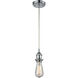Ballston Bare Bulb 1 Light 5 inch Polished Chrome Mini Pendant Ceiling Light, Ballston