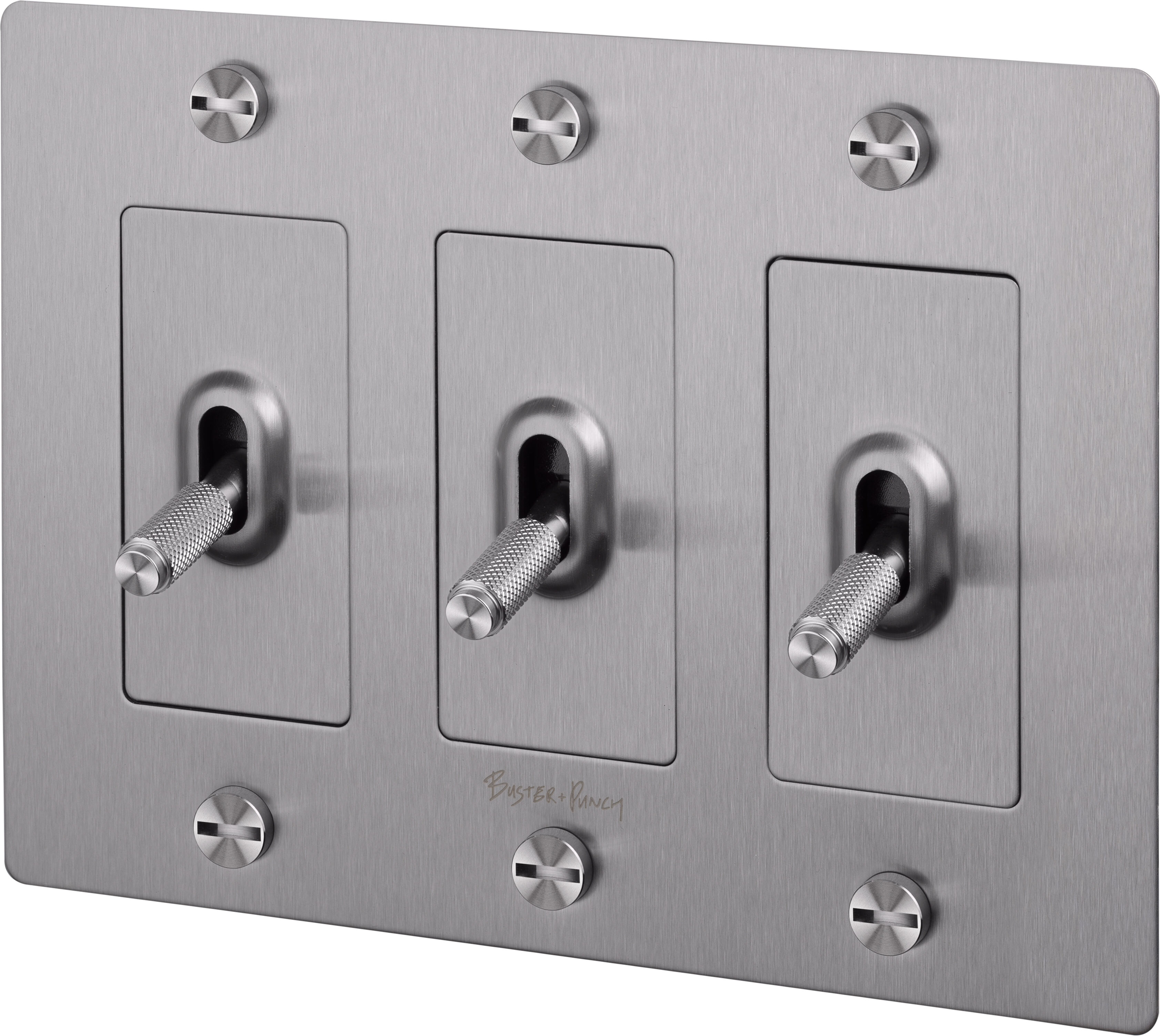 3G Toggle 120-277 Steel Light Switch