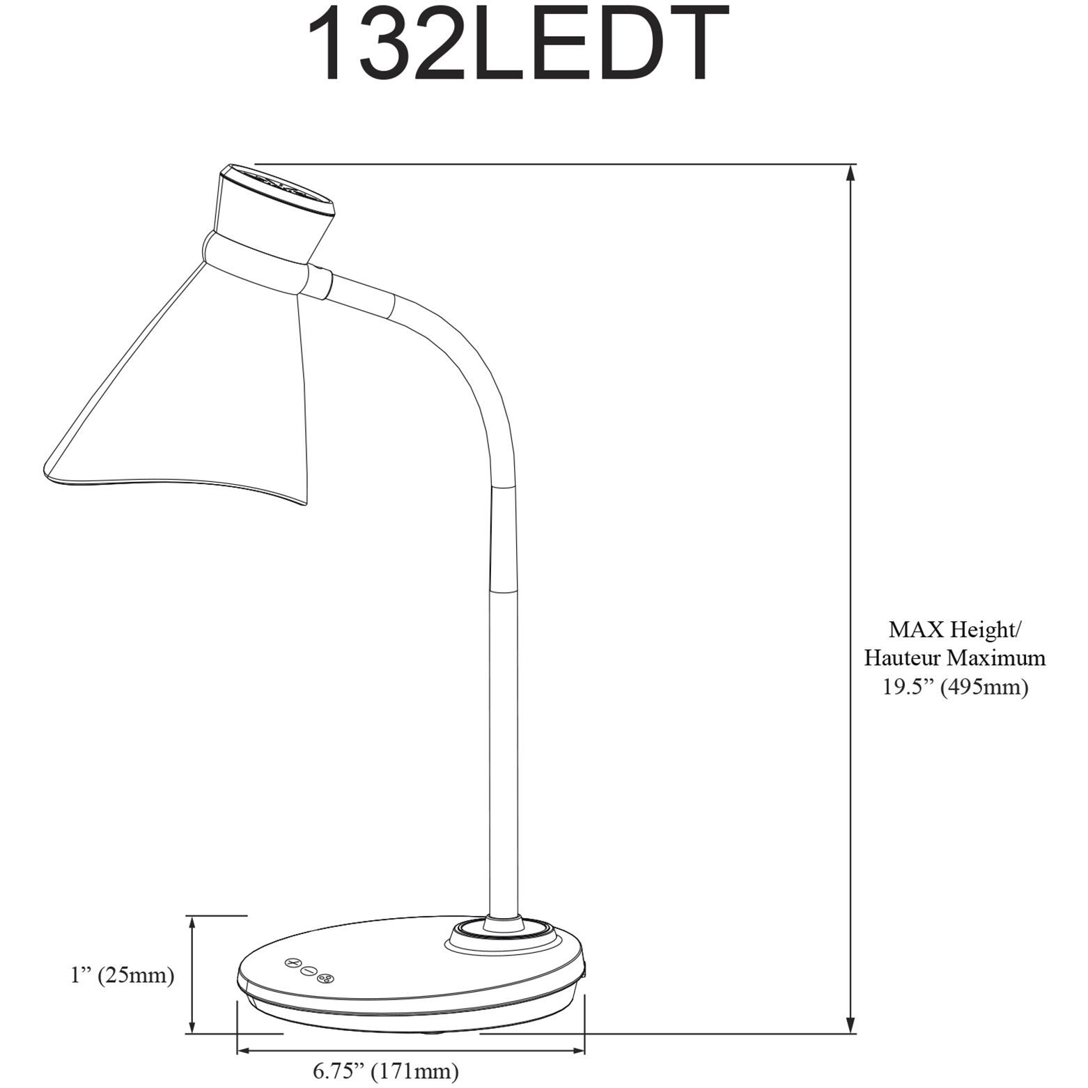 Contemporary 16 inch 6.00 watt Blue Task Table Lamp Portable Light, Gooseneck