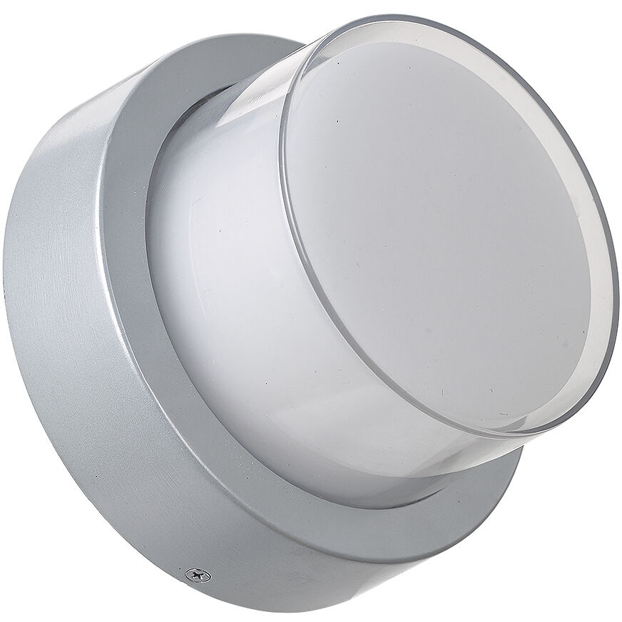 Geo LED 3.9 inch Silica Outdoor Wall Light