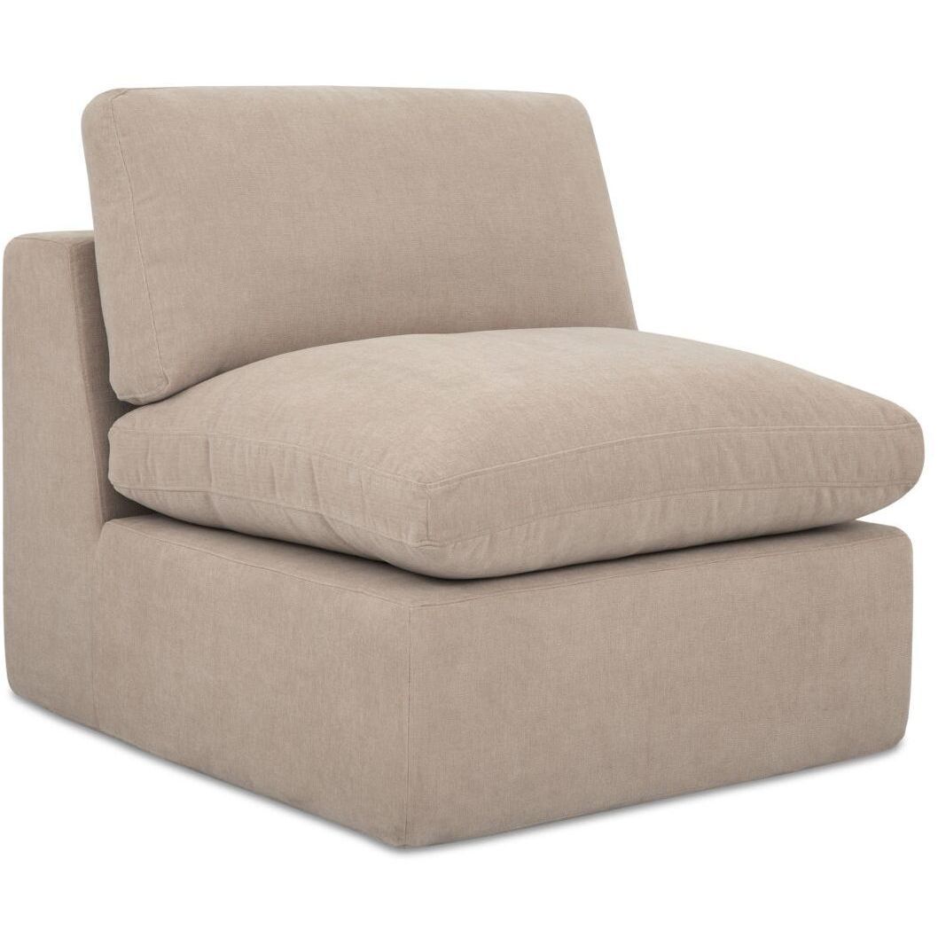 Cates Beige Slipper Chair