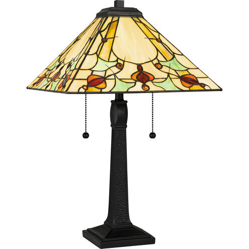 Legend 23.5 inch 75.00 watt Matte Black Table Lamp Portable Light