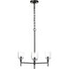 Thom Filicia Hartley 3 Light 24 inch Aged Iron Chandelier Ceiling Light