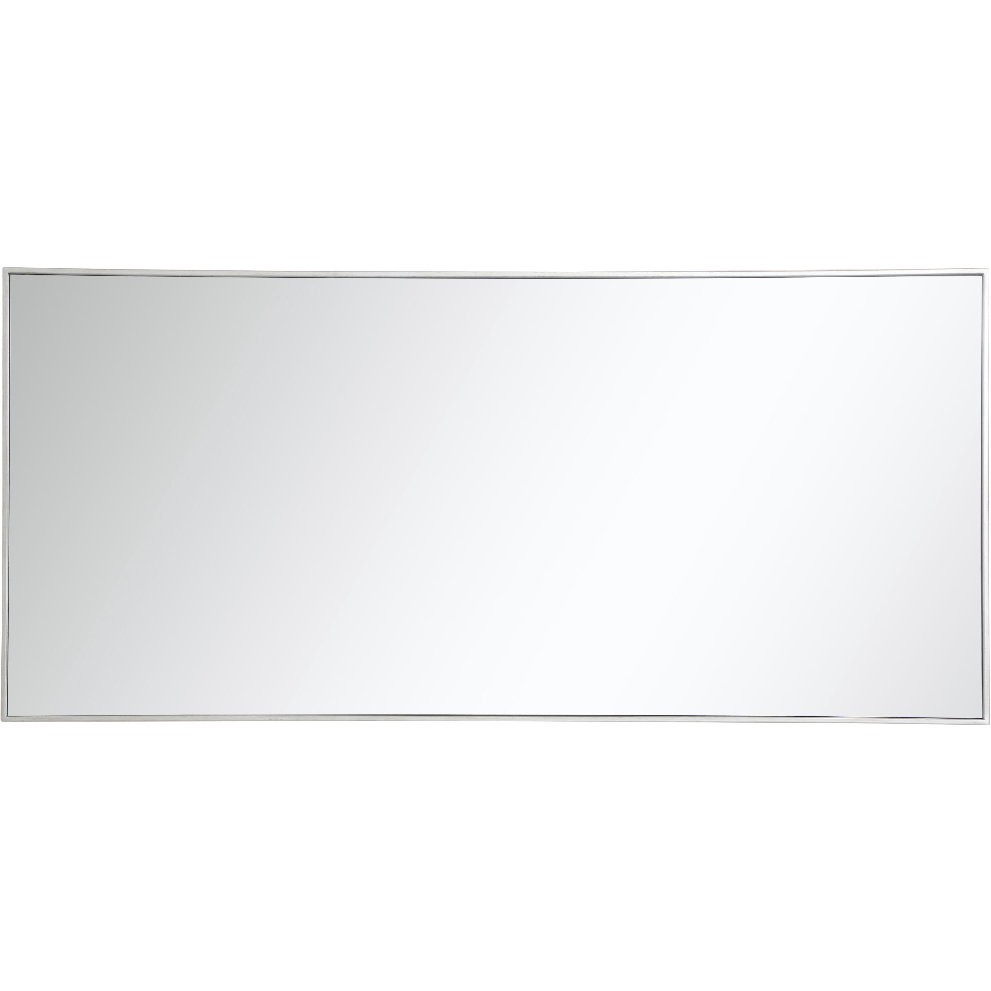 Monet 60 X 30 inch Silver Wall Mirror