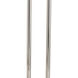 Happy 52.5 inch 5.00 watt Polished Nickel Floor Lamp Portable Light