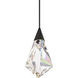 Beyond Fazzoletto LED 4.4 inch Black Pendant Ceiling Light, Beyond