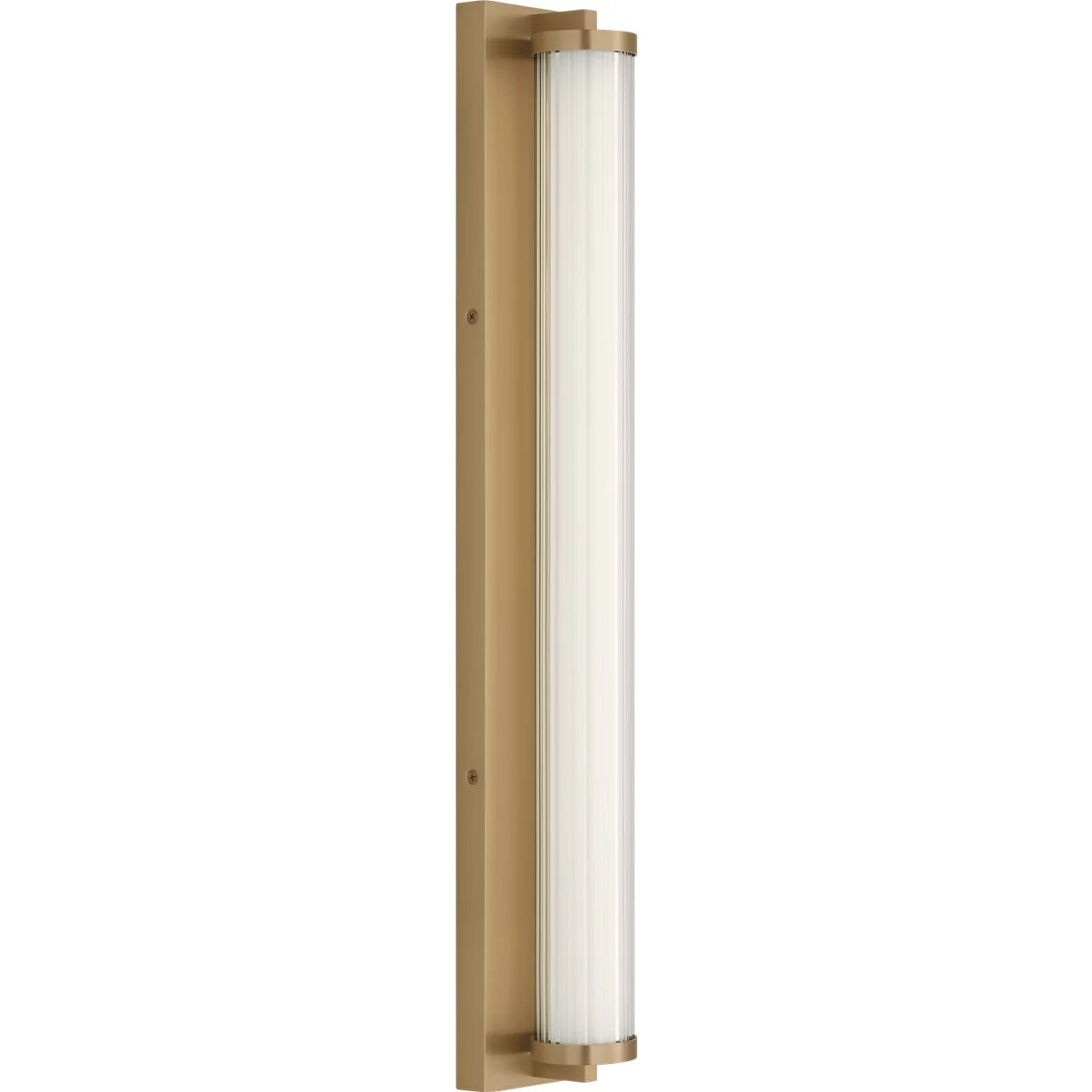 Weston LED 28 inch Satin Brass Vanity Light Wall Light