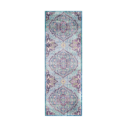 Germili 94 X 34 inch Bright Purple/Pale Blue/Teal/Lime/Dark Green/Camel Rugs, Polyester