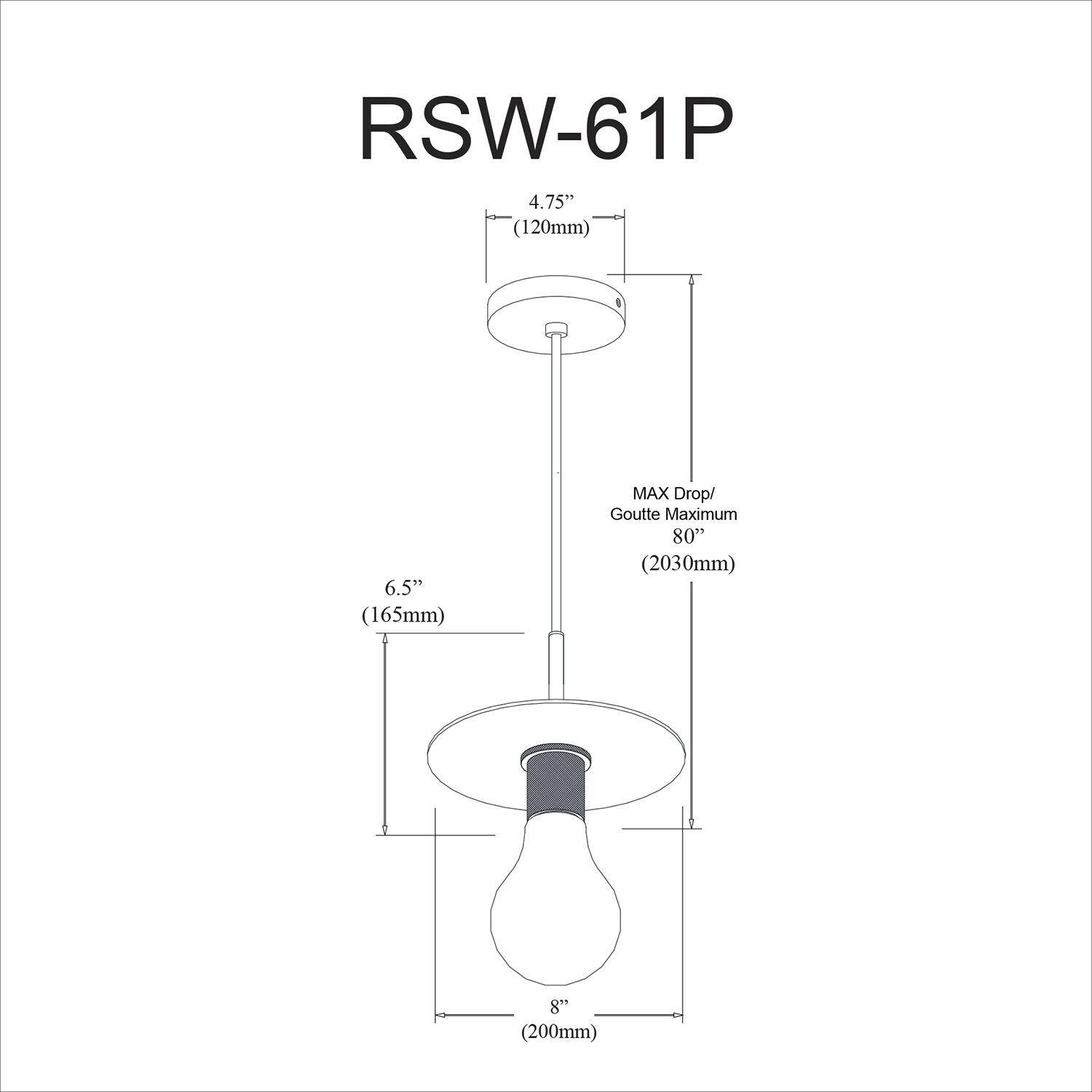 Roswell 1 Light 8 inch Aged Brass Pendant Ceiling Light