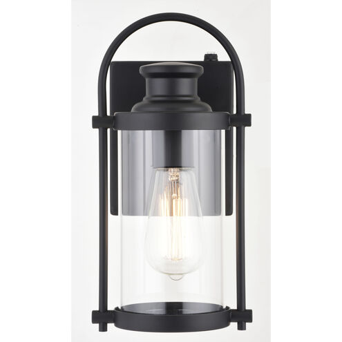 Winfield LED 11.5 inch Matte Black Outdoor Wall