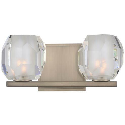 Regent LED 11 inch Satin Nickel Bath Vanity Wall Light