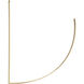 Sean Lavin Baku LED 1.3 inch Hand Rubbed Antique Brass Chandelier Ceiling Light