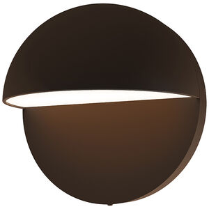 Mezza Cupola LED 5 inch Textured Bronze ADA Sconce Wall Light