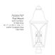 Cardigan 4 Light 28.25 inch Sand Coal and Olden Brass Outdoor Post Lantern, Great Outdoors