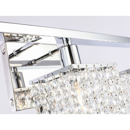 Adams 5 Light 42 inch Chrome Wall sconce Wall Light