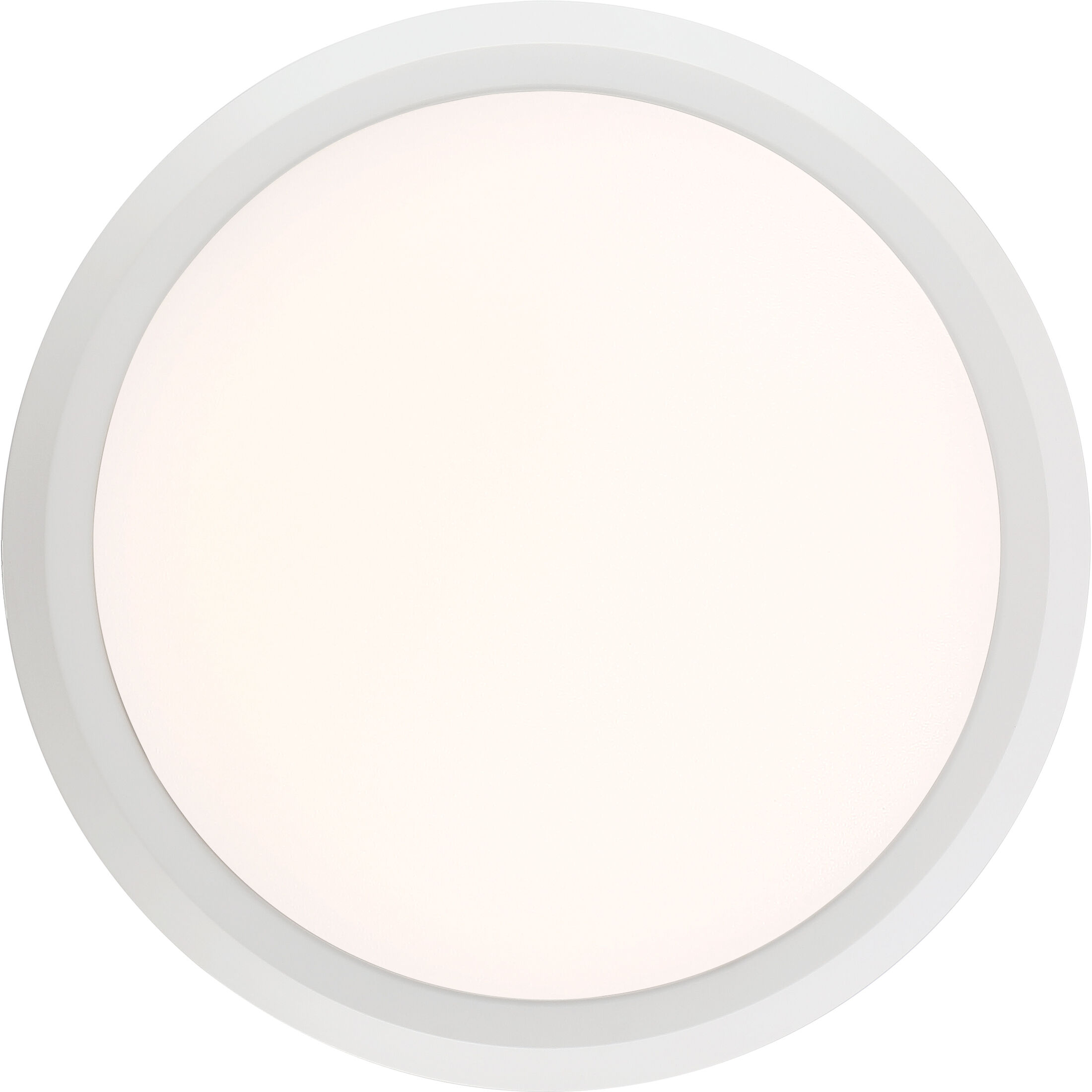 Verge LED 20 inch Fresco Flush Mount Ceiling Light in White Lustre