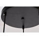 Sayer 3 Light 16 inch Black Pendant Ceiling Light