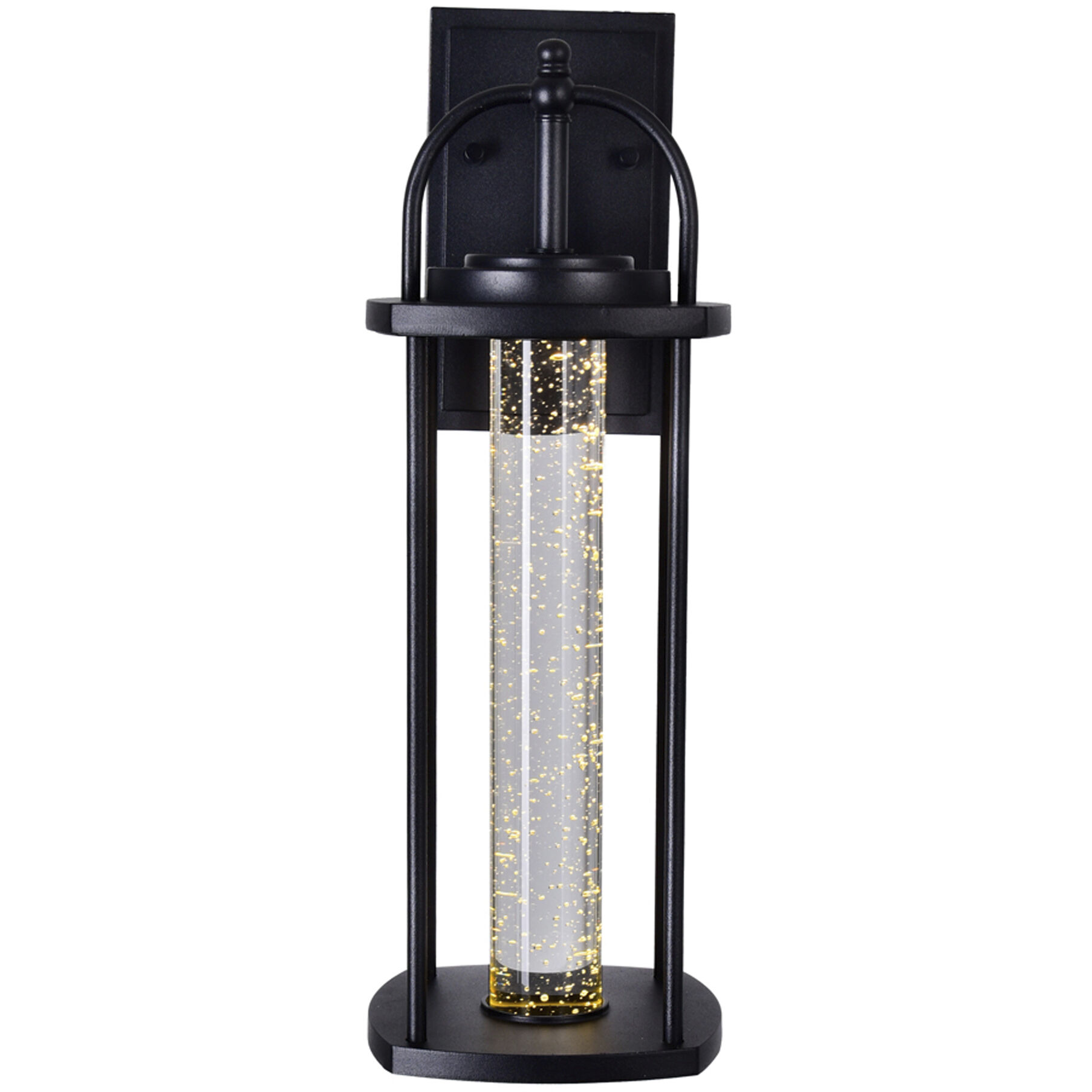 Greenwood LED 18 inch Black Outdoor Wall Light