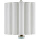 Celadon 29.75 inch 150 watt Celadon Crackle and Clear and Antique Brass Table Lamp Portable Light