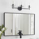 ED Ellen DeGeneres Marietta 3 Light 24 inch Aged Iron Vanity Light Wall Light