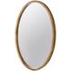 Charleston 35.4 X 23.6 inch Brown Wall Mirror