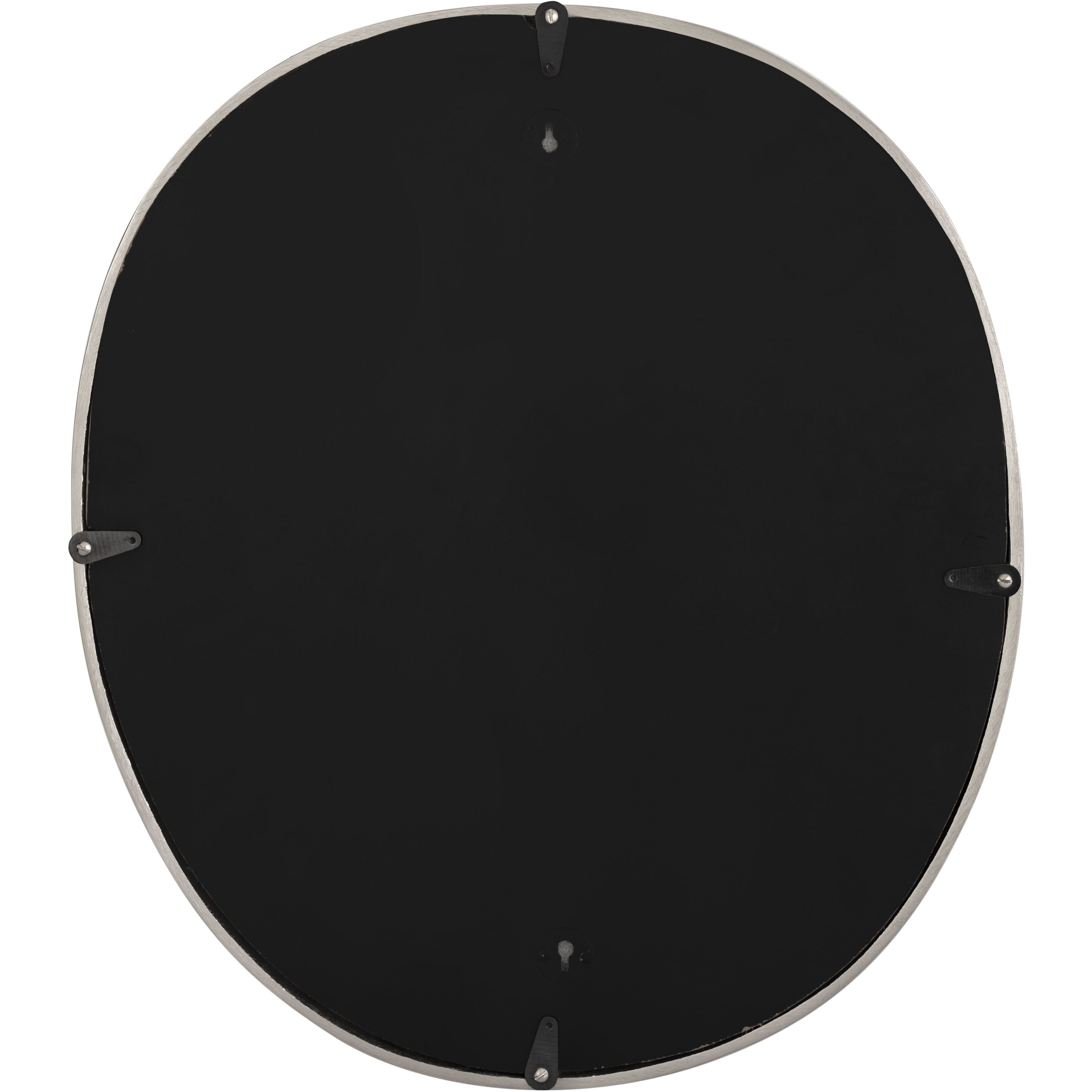 Flex 20 X 18 inch Polished Nickel with Mirror Wall Mirror