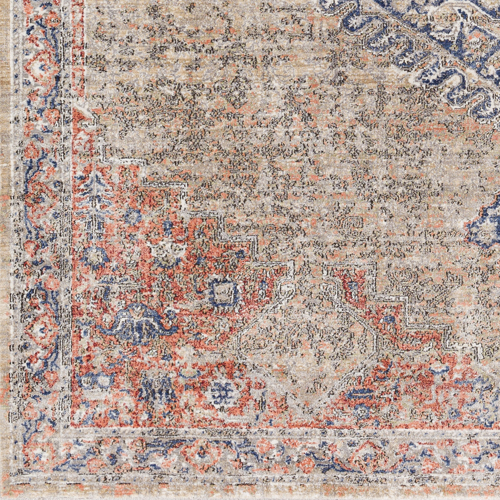 Eclipse 147 X 108 inch Denim Rug in 9 X 12, Rectangle