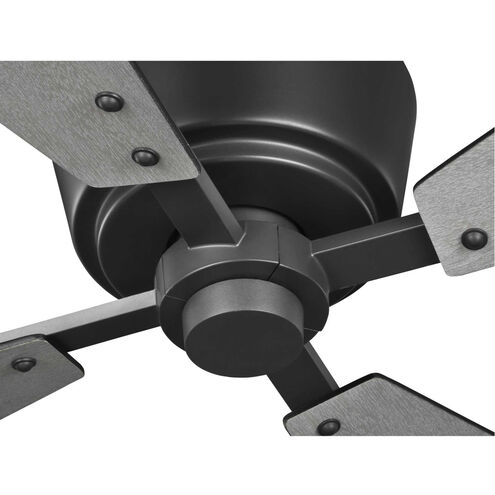 Chapin 54 inch Graphite with Grey Weathered Wood Blades Ceiling Fan
