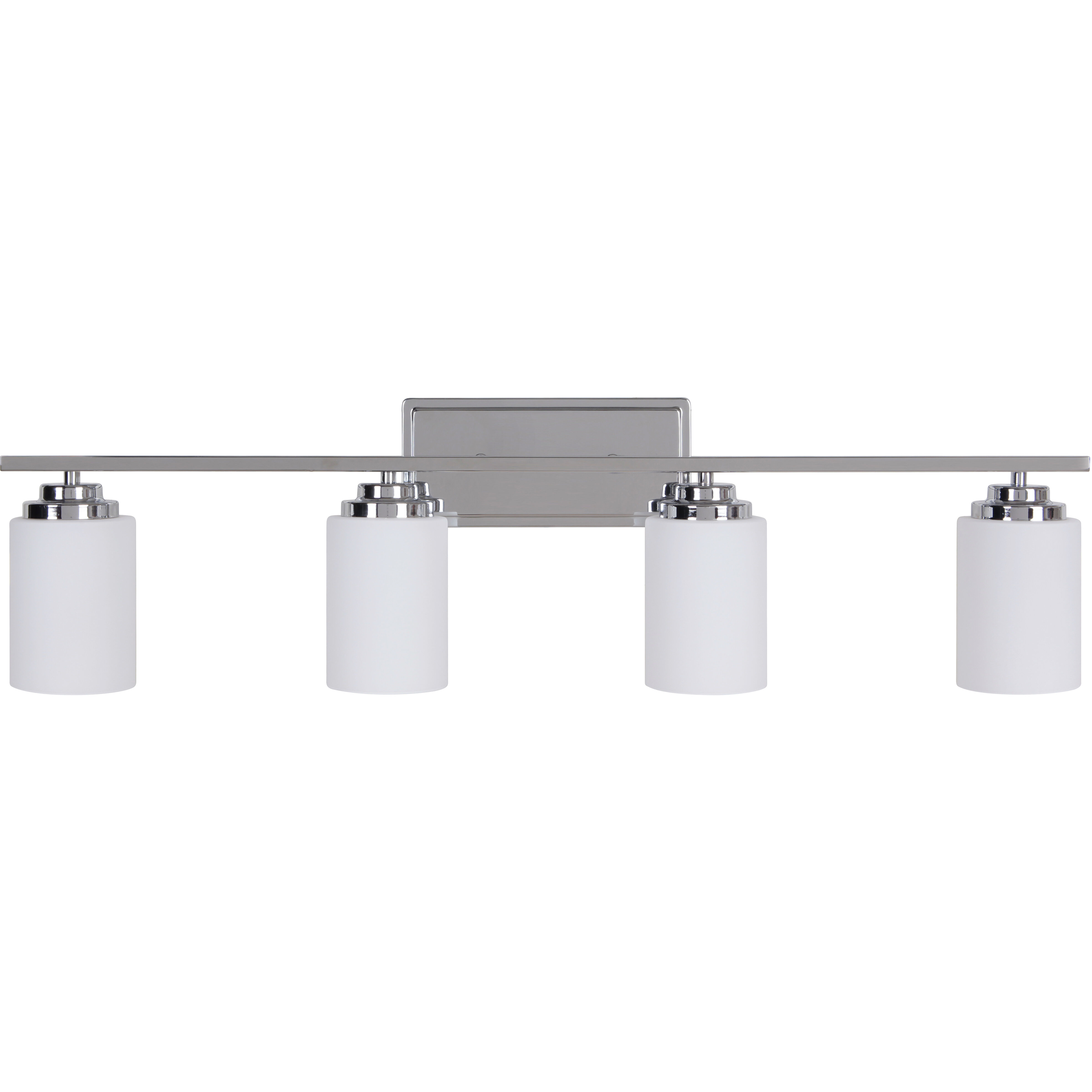 Albany 4 Light 35 inch Chrome Vanity Light Wall Light