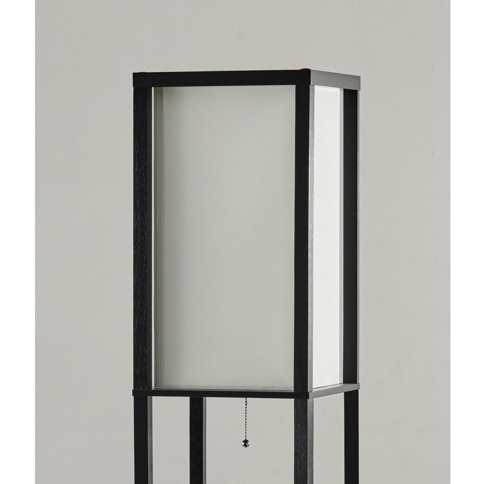 72 inch floor 2024 lamp with shelves
