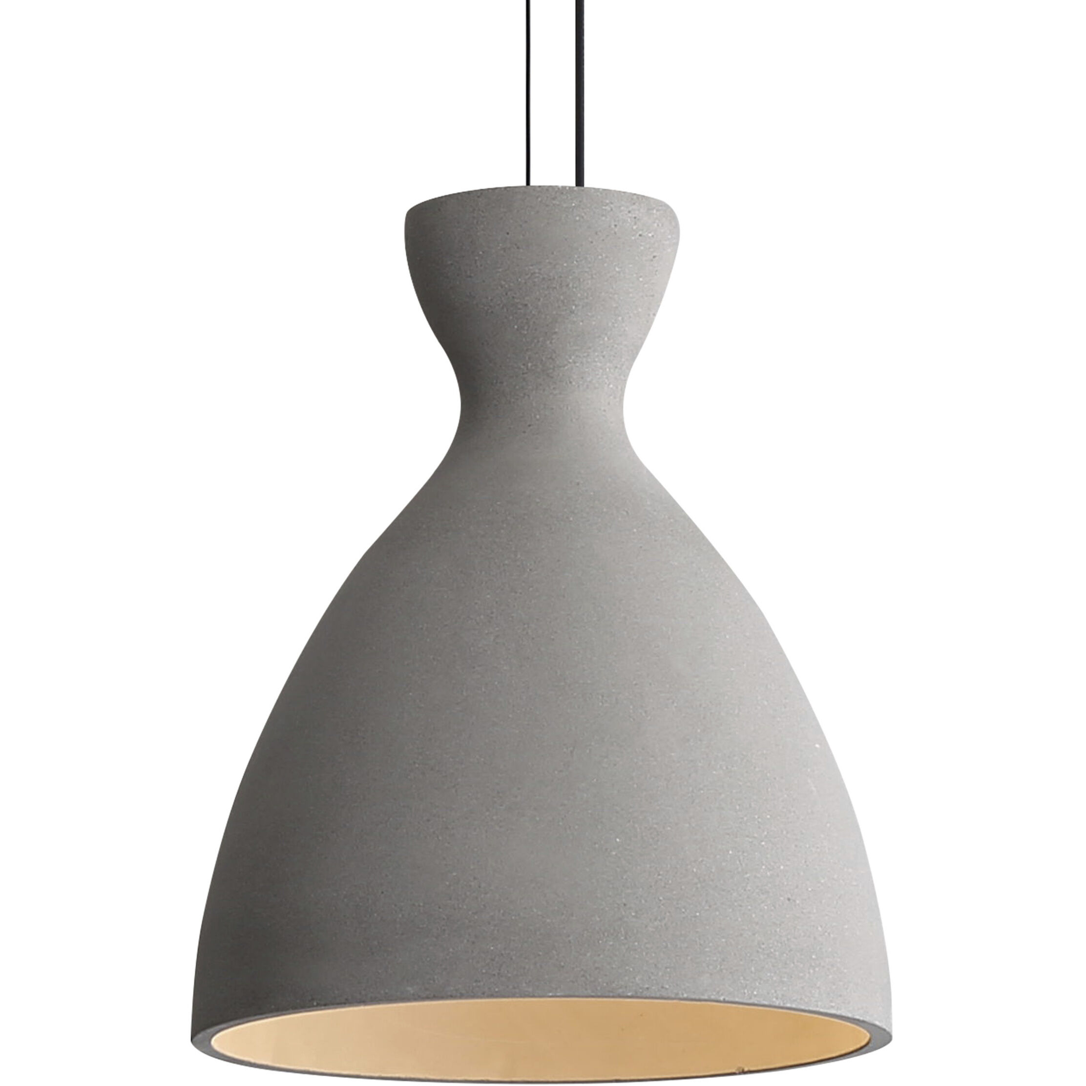 Aethera Pendant Ceiling Light in Grey Cement