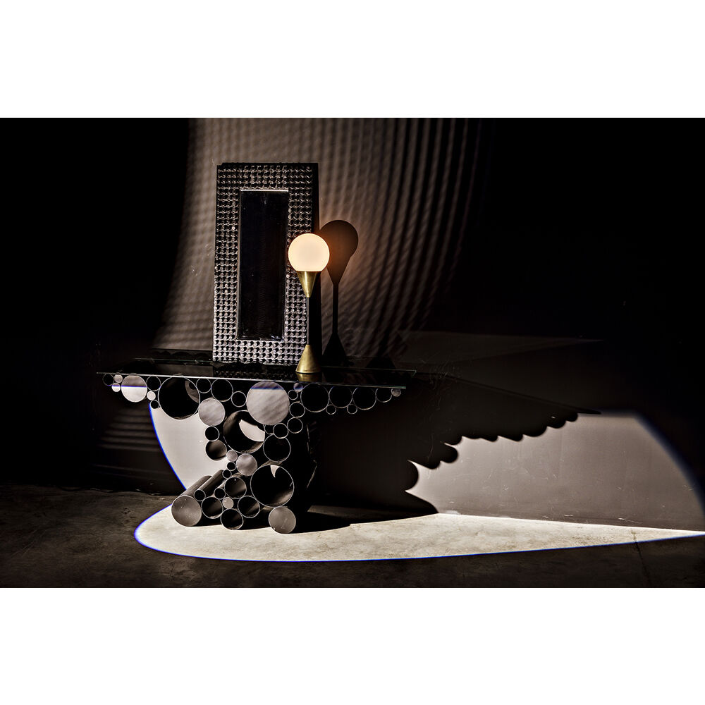 Paradox 60 X 16 inch Matte Black Console