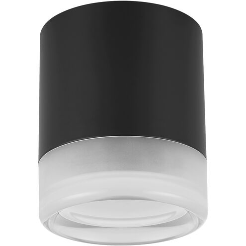Lucia LED 5.5 inch Matte Black Flush Mount Ceiling Light