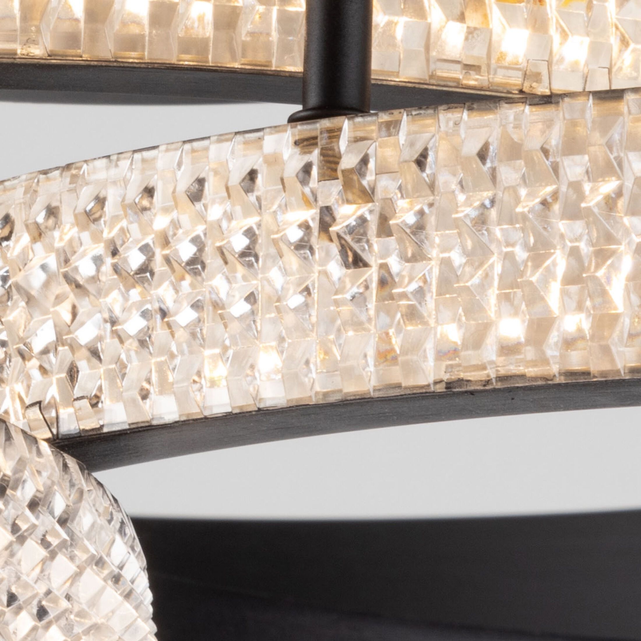 Nova 20.8 inch Matte Black Flush Mount Ceiling Light