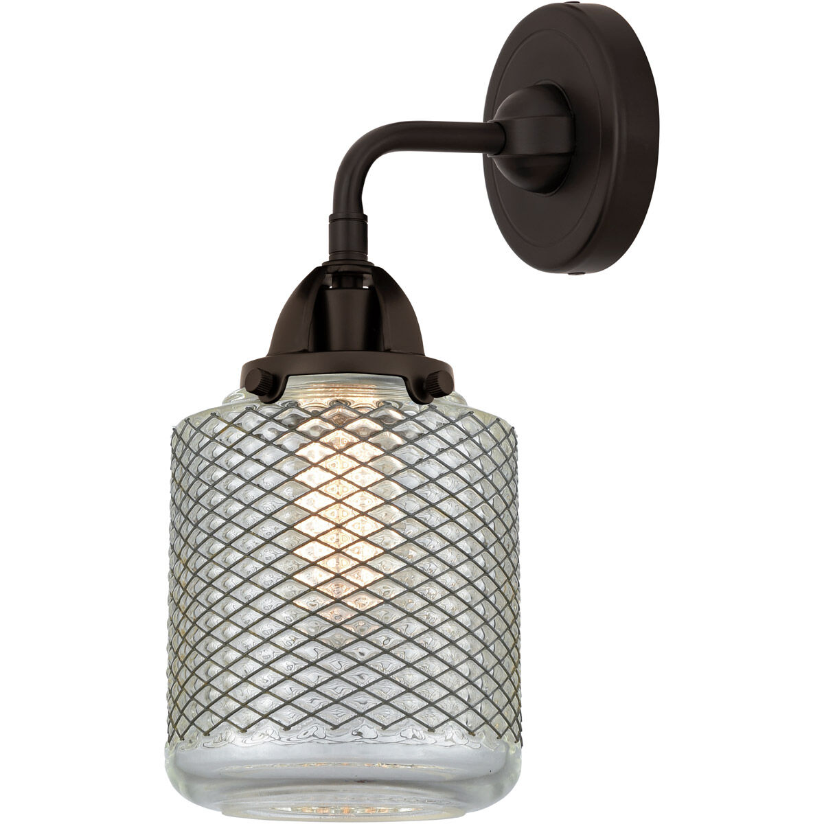 Nouveau 2 Stanton 1 Light 6 inch Oil Rubbed Bronze Sconce Wall Light