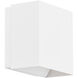 Boxi Wall Sconce Wall Light in 3000K, White, dweLED