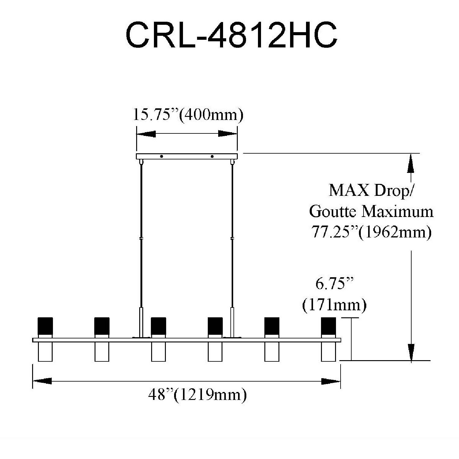 Cerelia 12 Light 48 inch Matte Black/Aged Brass Horizontal Chandelier Ceiling Light in Matte Black and Aged Brass
