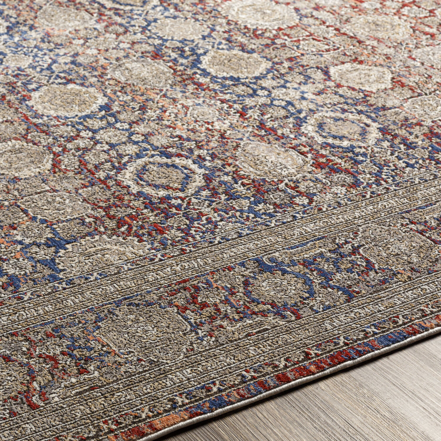 Eclipse 147 X 108 inch Grey Rug in 9 X 12, Rectangle