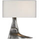 Anne-Marie Barton Terra-Forma 22.75 inch 8.00 watt Museum Pewter Left Table Lamp Portable Light