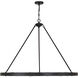 Castile 12 Light 40 inch Matte Black Chandelier Ceiling Light