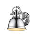 Duncan 1 Light 8 inch Chrome Bath Vanity Wall Light