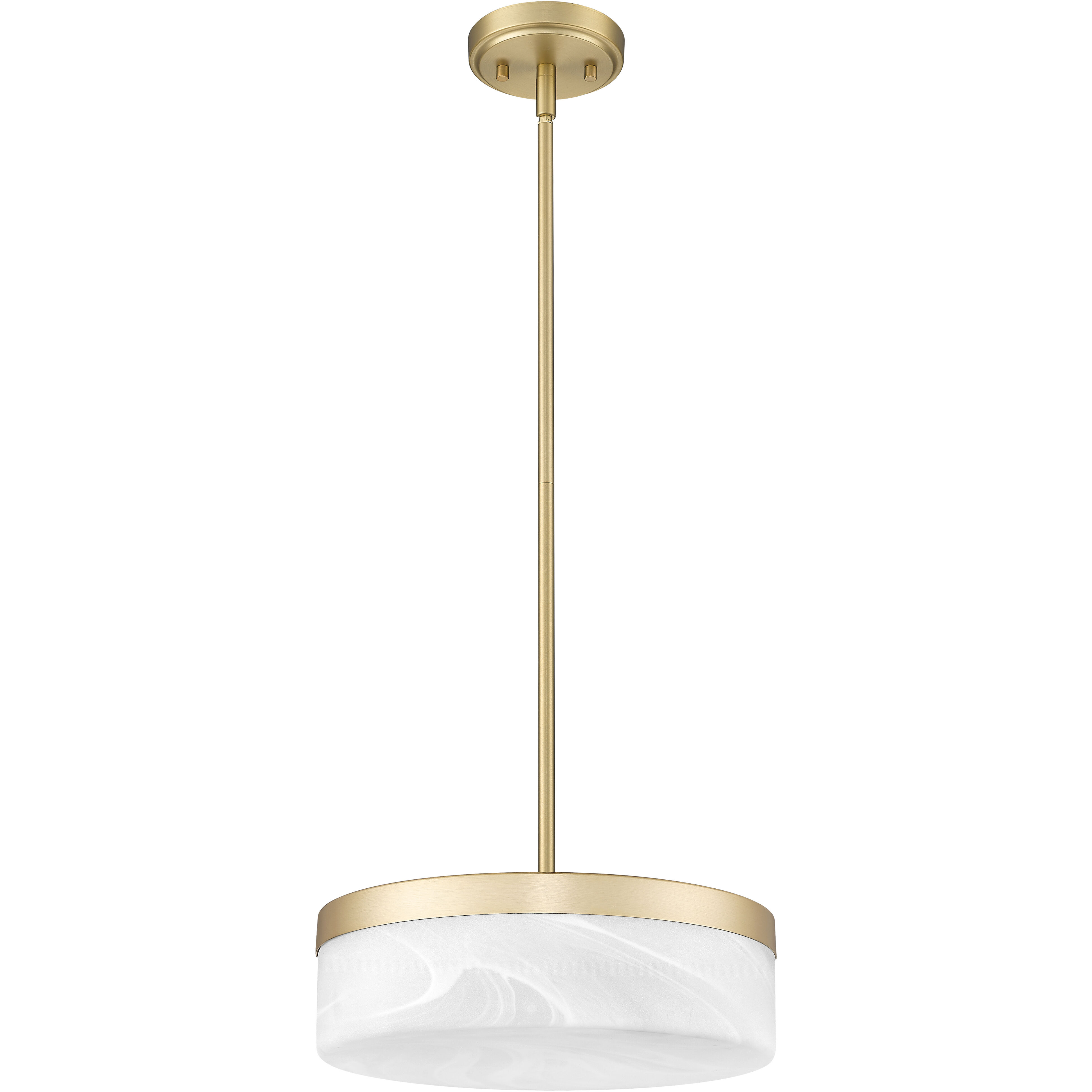Renaud Pendant Ceiling Light in Modern Gold