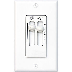AirPro 120 White Ceiling Fan Wall Control
